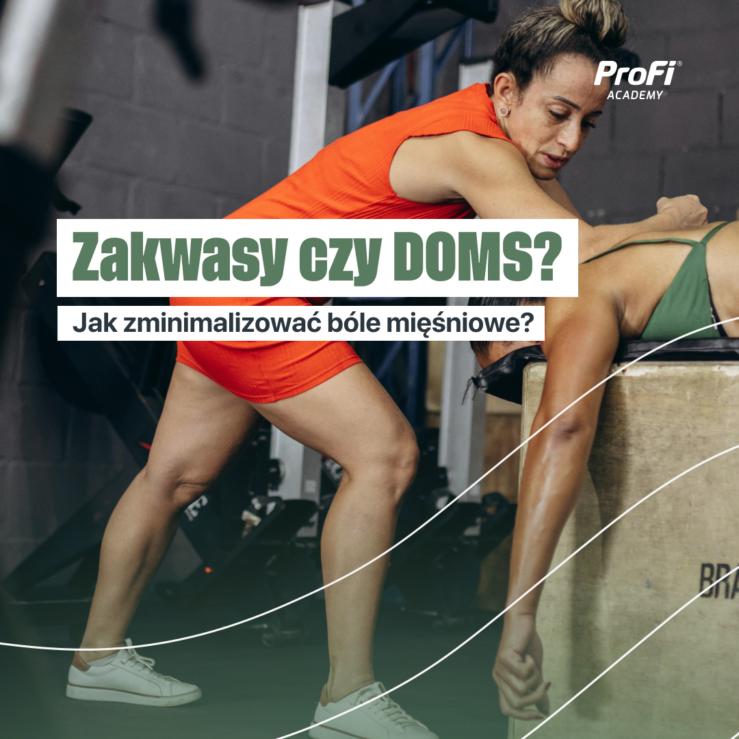 Zakwasy czy DOMS? Jak zminimalizować bóle mięśniowe?