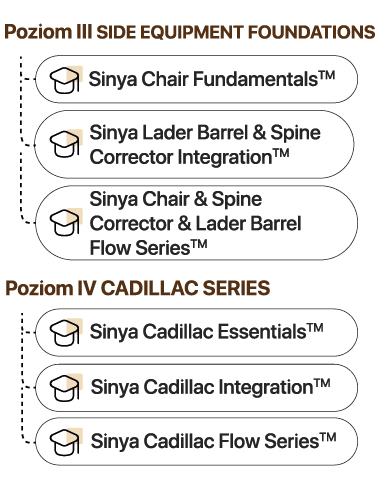 Poziom 3 Side Equipment Foundations, Poziom 4 Cadillac Series