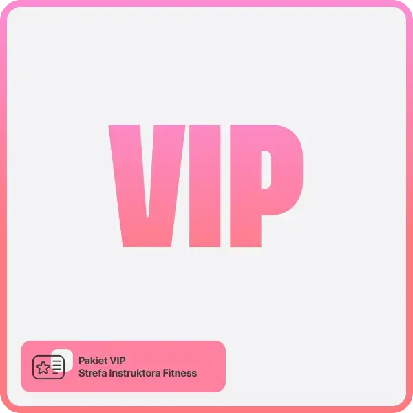 WYBIERZ SWÓJ PAKIET VIP